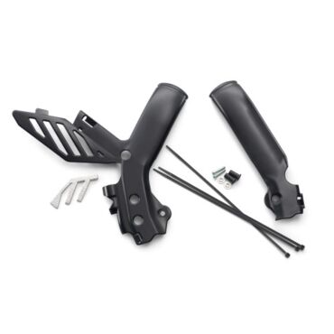 Защита рамы черная KTM SX SX F 07 10; EXC EXC F 08 11 / Husaberg TE 11 12 - миниатюра 1