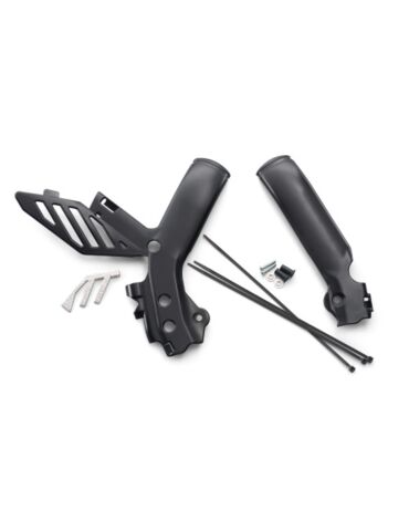 Защита рамы черная KTM SX SX F 07 10; EXC EXC F 08 11 / Husaberg TE 11 12