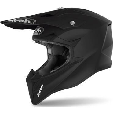 Airoh Мотошлем Wraap Color Black Matt - миниатюра 1