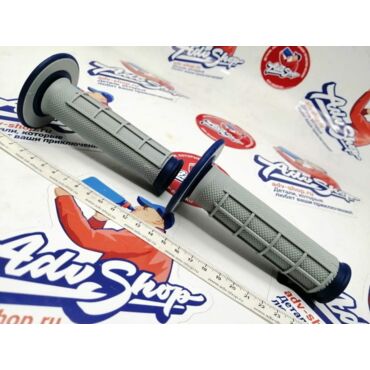 Renthal G157 MX Dual Compound Grips Грипсы 1 2 Waffle ( Blue ) - миниатюра 1