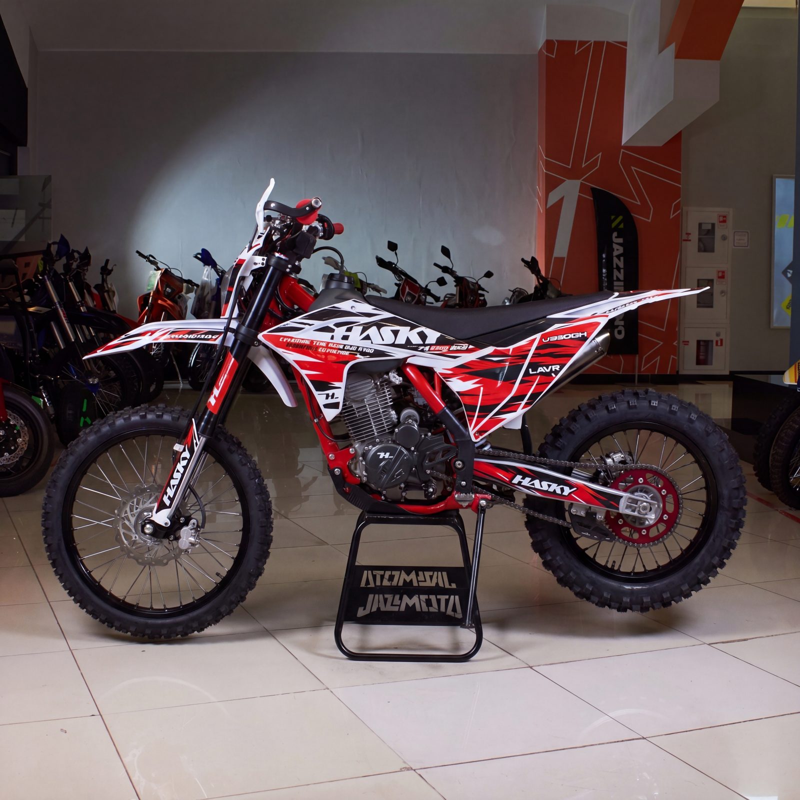 Мотоцикл Эндуро Hasky F9 PRO RIDE YB300H 21 18