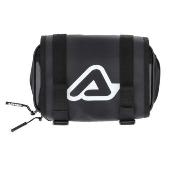 Сумка для инструментов на заднее крыло Acerbis Rear Tools Bag Logo, Черный Белый - миниатюра 4