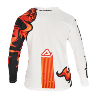 Acerbis Джерси детское MX J Kid New Orange White - миниатюра 2