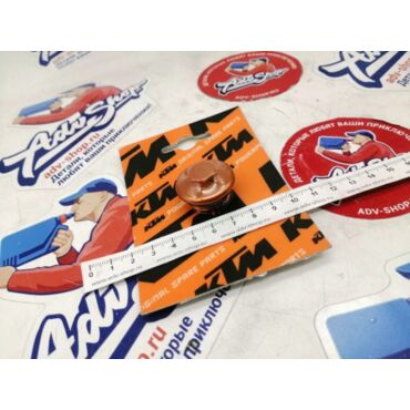 KTM масло пробка заливная / оранж SX SMR EXC ( 2213092004404 / 79430920044 / SXS05450200 ) - миниатюра 1