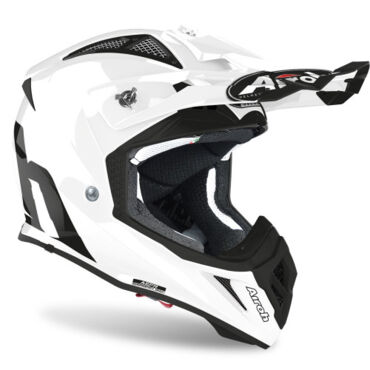 Airoh Мотошлем Aviator Ace White Gloss - миниатюра 2