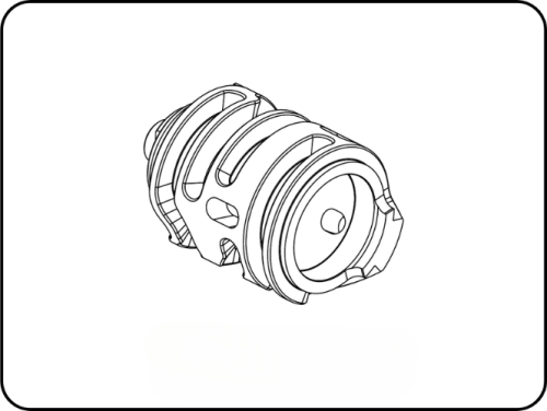 Копирный вал KTM 125 150SX 16 18 / Husqvarna TC125 150 16 18; TE150 17 18 - фото 1