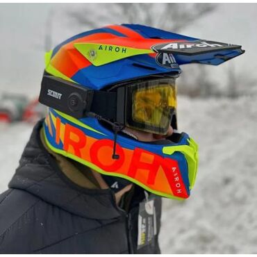 Очки с подогревом Scout  Vision X Heated Goggles Black, Yellow lens - миниатюра 10