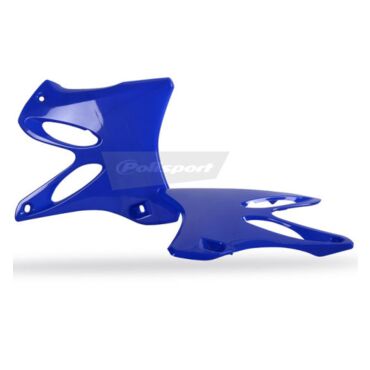 Обтекатель радиатора Polisport под мотоцикл Yamaha YZ125 250 2002 14 синий - миниатюра 1