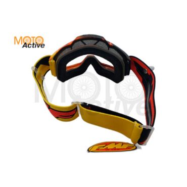Детская маска кросс FMF Powerbomb Spark с прозрачной линзой - миниатюра 3