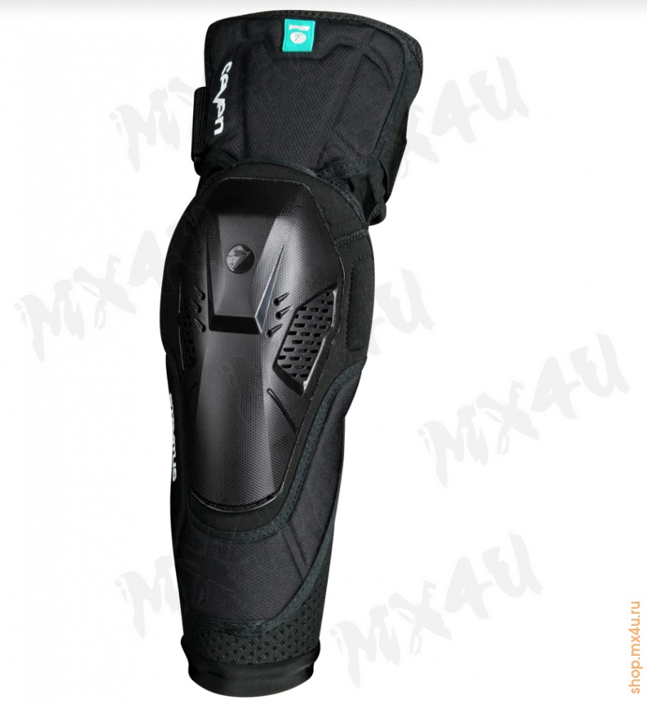Наколенники Status Guard - Черные\Бирюзовые - фото 2