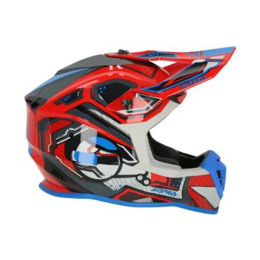Acerbis Шлем Linear 22 06 Red Blue - миниатюра 5