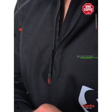 Starks Термокофта Warm Long Shirt Extreme мужская Черная - миниатюра 6