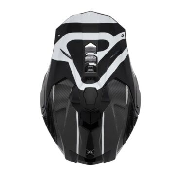 Acerbis Шлем Airstrike C 22 06 Black White - миниатюра 9