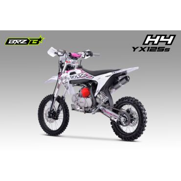Питбайк BRZ H4 YX125s 17 14 (полуавтомат, электростартер) - миниатюра 7