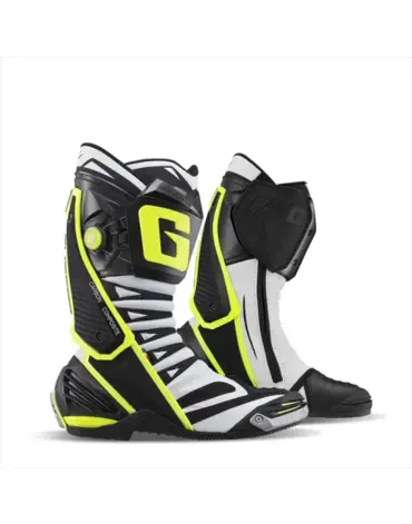 Мотоботы Gaerne GP1 Evo White Black Yellow