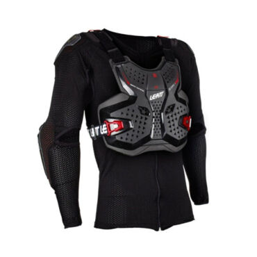 Leatt Защитный панцирь подростковый Chest Protector 3.5 Junior V26 Black Red - миниатюра 3