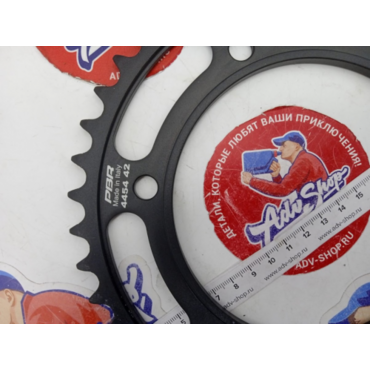 PBR 4454 42 Звезда задняя 42 зуба стальная 950A / 990А / 1190А / 1290A ( JTR 899 42 ) - миниатюра 2