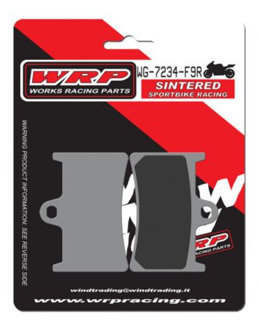 Тормозные колодки WRP WG 7234 F9R (LMP234 TRR / FDB605 / FA168 / FA252)