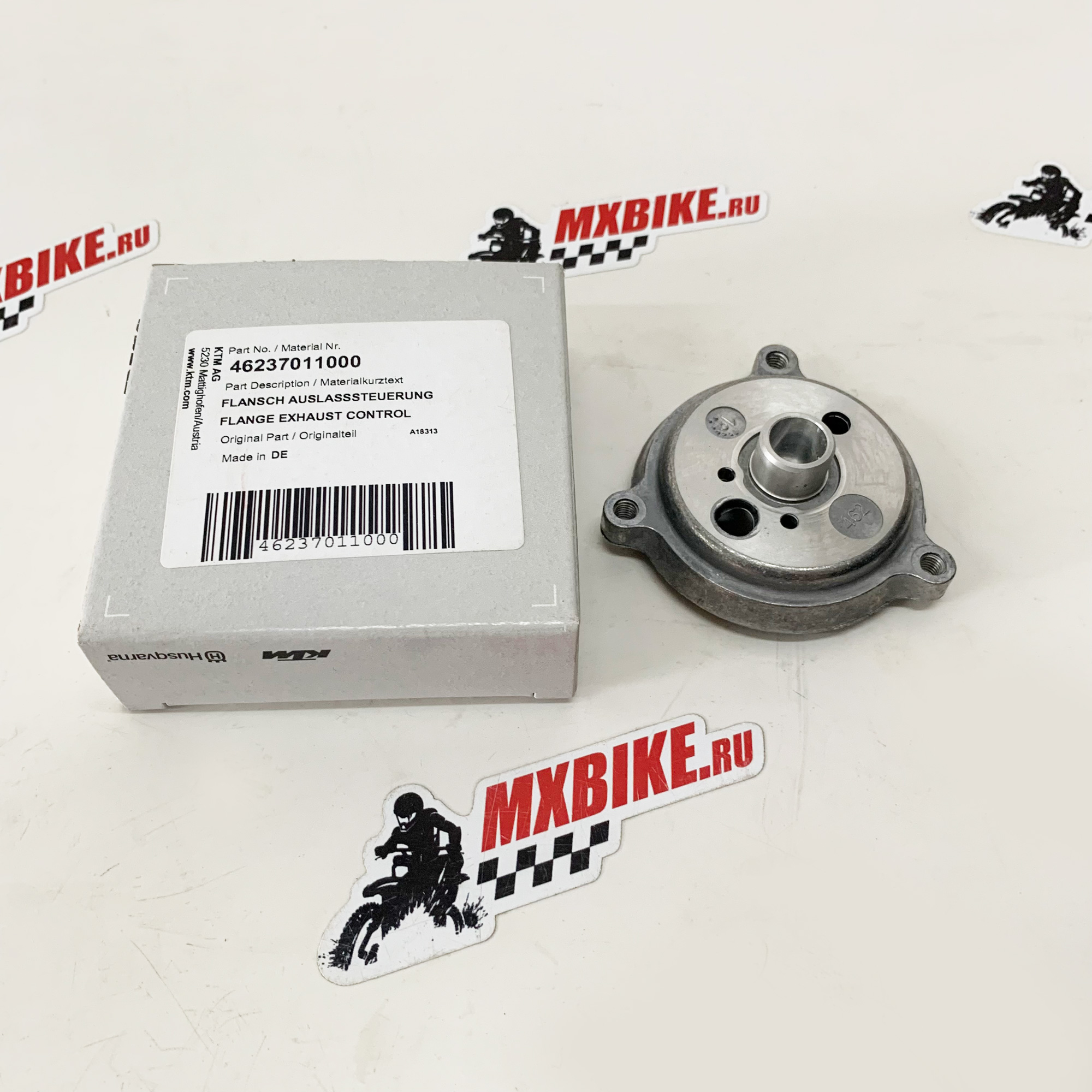Фланец мощностного клапана KTM 65SX 09- / Husqvarna TC65 17- / GasGas MC65 21- - фото 3