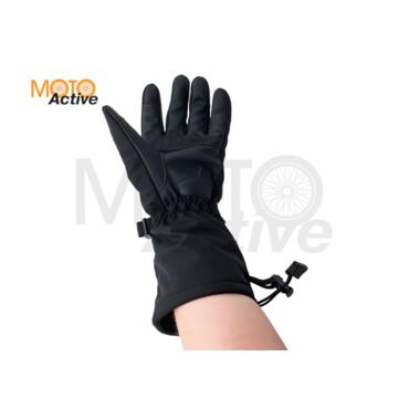 Перчатки зимние (с подогревом) Rockbros S278 Black - миниатюра 2