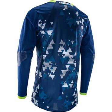 Джерси Leatt Moto 4.5 Enduro Blue (Синяя) - миниатюра 1