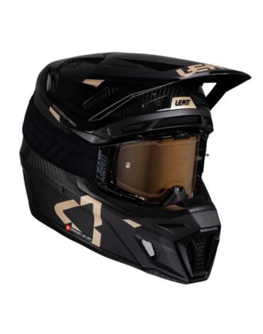 Шлем кроссовый Leatt 9.5 Carbon Black, 2025
