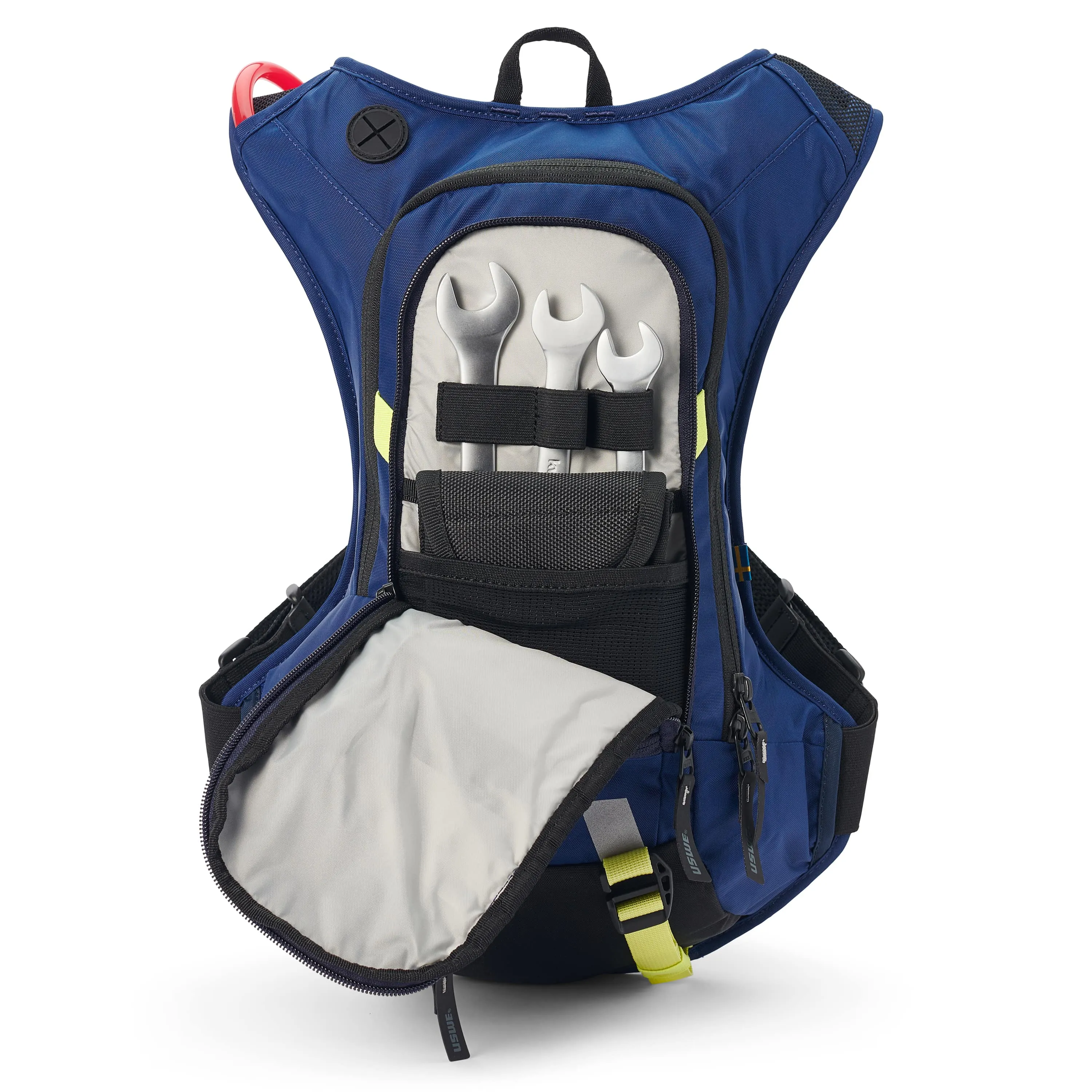 Рюкзак гидропак USWE MOTO HYDRO 8L Hydration Pack (8L) Factory Blue - фото 4
