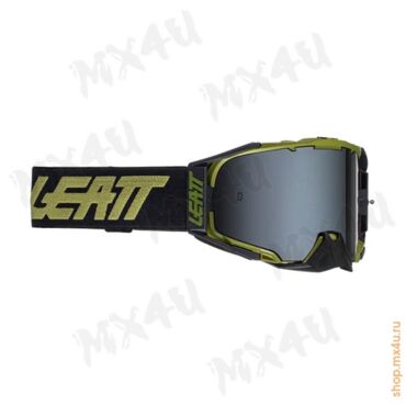 Очки Leatt Velocity 6.5 Desert Sand Lime Platinum UC 28% (8021700200) - миниатюра 2