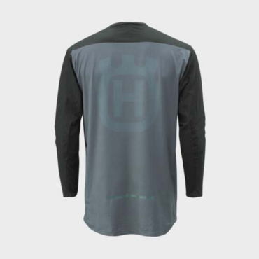 Мотоджерси Husqvarna Gotland Jersey, grey (M, Взрослая  Кросс эндуро) - миниатюра 2