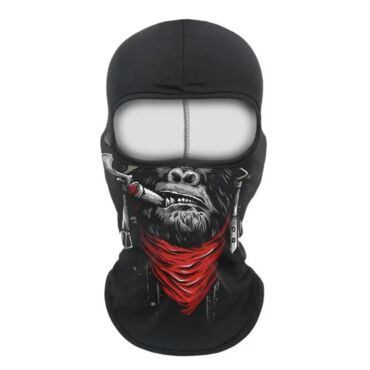 Scout Балаклава Funny face Monkey smokes - миниатюра 1