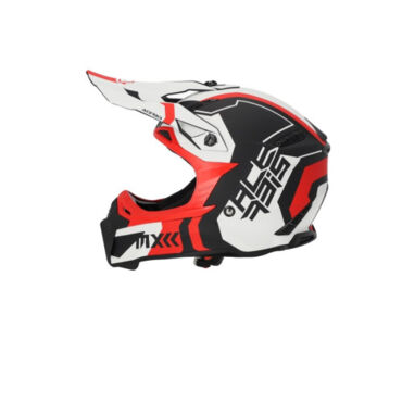 Acerbis Шлем Profile 5 22 06 White Red - миниатюра 4