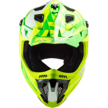 LS2 Мотошлем MX700 Subverter Gammax Yellow Green - миниатюра 5