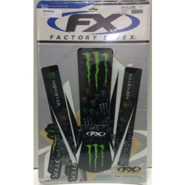 Наклейки на крылья и маятник Trim Kit Monster универсальный, black - миниатюра 1