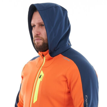 Dragonfly Куртка с капюшоном EXPLORER 2.0 Man Orange - Ocean 2024 - миниатюра 7