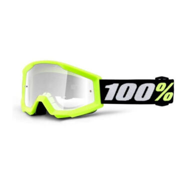 100% Очки Strata 2 MINI Goggle Yellow Clear Lens - миниатюра 1