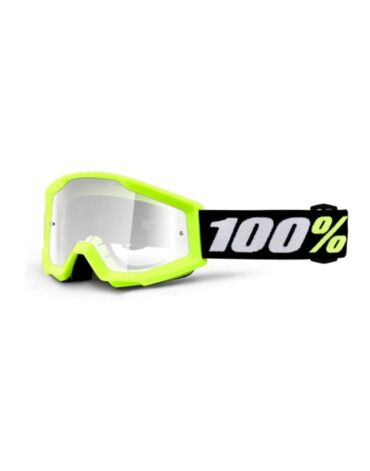 100% Очки Strata 2 MINI Goggle Yellow Clear Lens