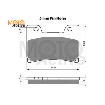 Тормозные колодки GOLD FREN Sintered S3 028 - миниатюра 1