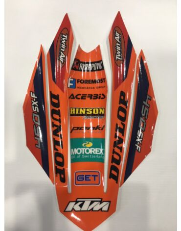 Наклейка на заднее крыло КТМ SX SXF(с13) Factory Dungey