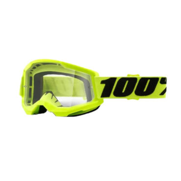 100% Очки Strata 2 Goggle Yellow Clear Lens - миниатюра 1