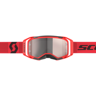 Scott Очки Prospect 2.0 red black silver chrome works - миниатюра 2