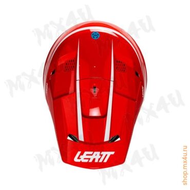 Шлем 3.5 V26 Thermoplastic + 3.5 очки Vizion - Красный - миниатюра 4