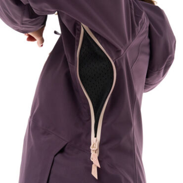 Dragonfly Куртка горнолыжная утепленная Gravity Woman 2025 Plum - миниатюра 12