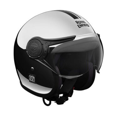 Шлем Royal Enfield CHROME HELMET CHROME BLACK (M) 58 - миниатюра 1