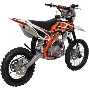 Питбайк KAYO BASIC K125EM 17 14 KRZ 26 (механ. сцепл., эл. стартер) - миниатюра 3