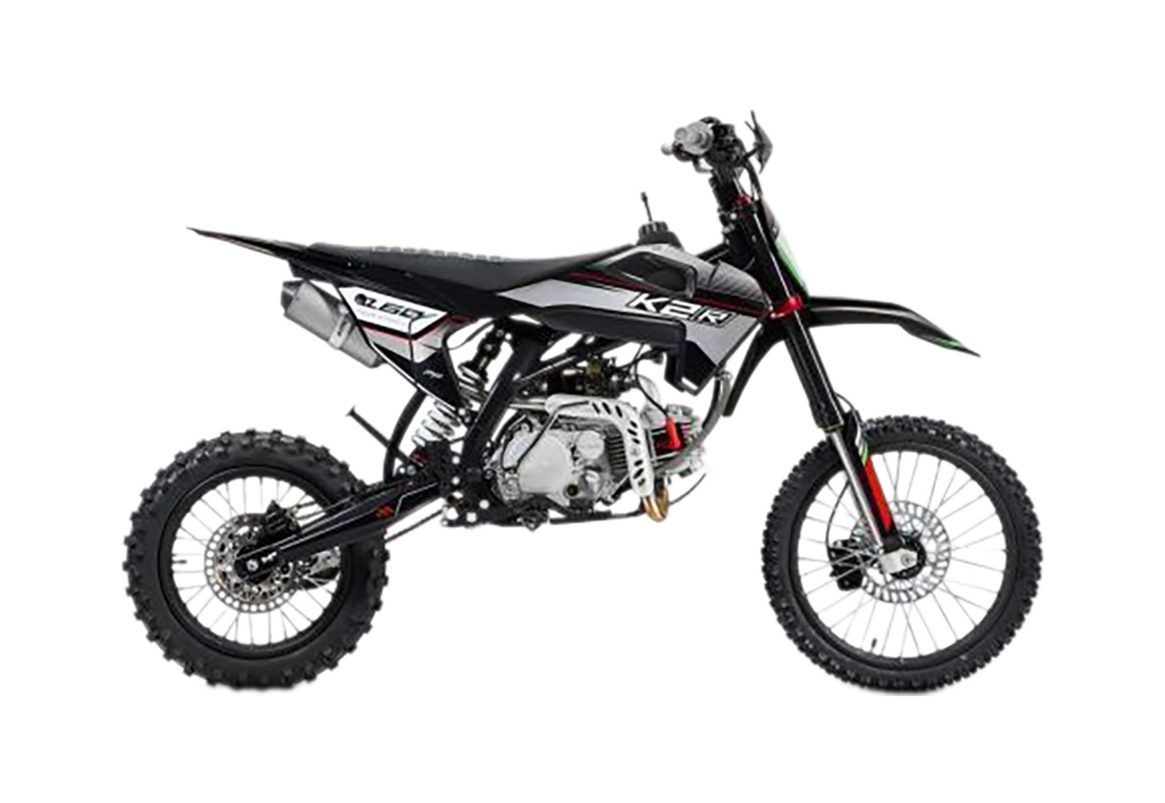 Питбайк K2R PF 160 Grey Black - фото 4
