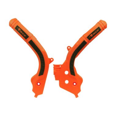 Защита рамы оранжево черная KTM SX SX F 16 18 / EXC EXC F 17 19 - миниатюра 2