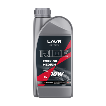 LAVR Ride Fork Oil 10W Вилочное масло - 1л. //  Ln7784 - миниатюра 1