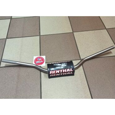 Renthal 604 01 TT Fatbar Rc Oem Руль Honda Cr Crf 04 13, Kawasaki Kx Kxf 06 13 - Темно Серый - миниатюра 2
