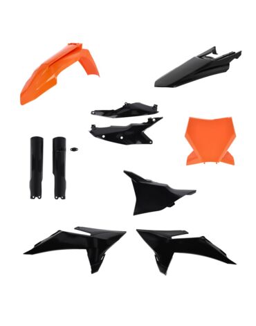 Комплект пластика KTM SX SX F (2025 2026), Оранжевый Черный