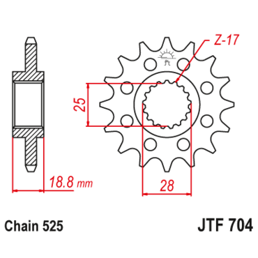 Звезда ведущая JTF704 15 - миниатюра 1